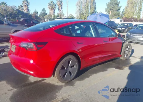 2023 Tesla Model 3 Rear-Wheel Drive z USA, uszkodzony, nr VIN 5YJ3E1EAXPF713327